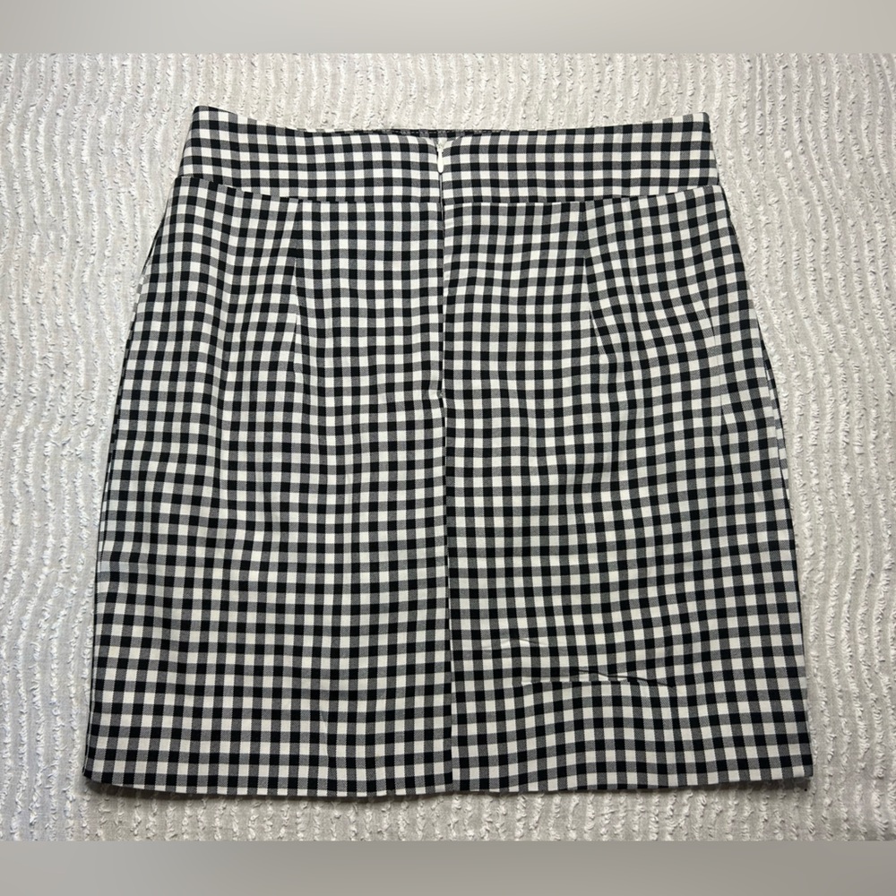 Showpo Black and White Gingham Mini Skirt - Picture 10 of 16